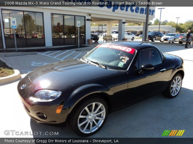2008 Mazda MX-5 Miata Grand Touring Hardtop Roadster in Brilliant Black