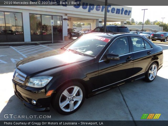 2010 Mercedes-Benz C 300 Sport in Black