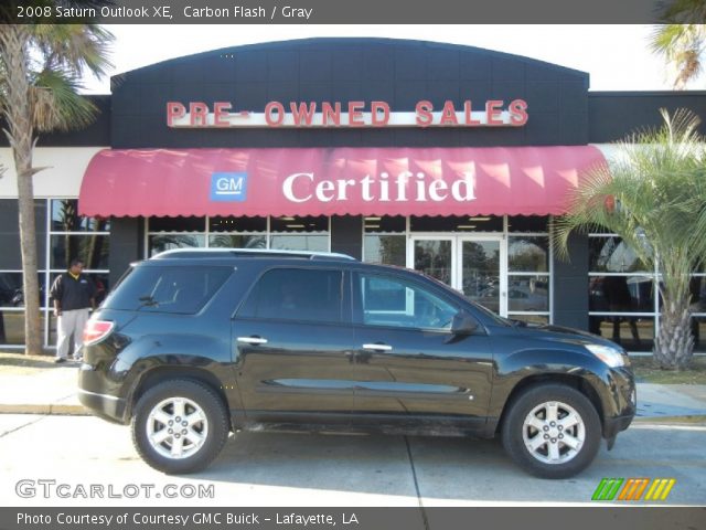 2008 Saturn Outlook XE in Carbon Flash
