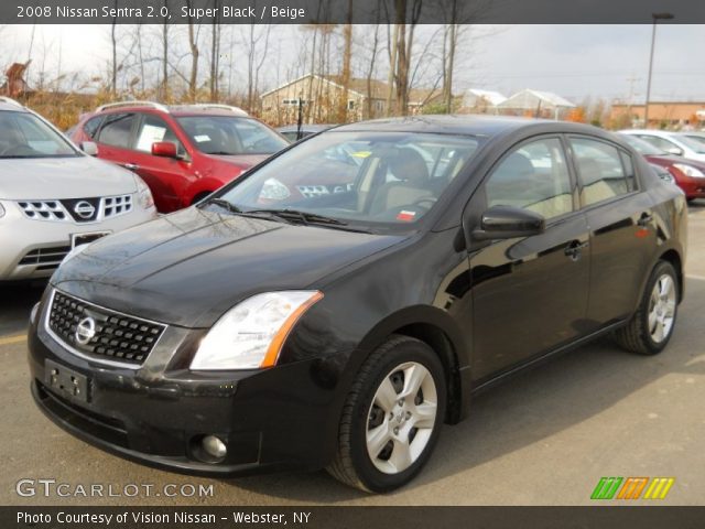 2008 Nissan Sentra 2.0 in Super Black