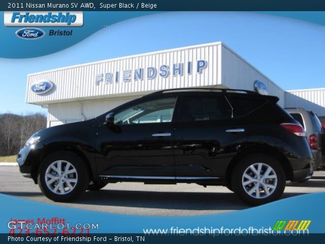 2011 Nissan Murano SV AWD in Super Black
