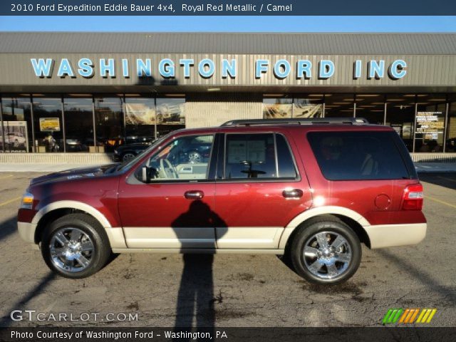 2010 Ford Expedition Eddie Bauer 4x4 in Royal Red Metallic