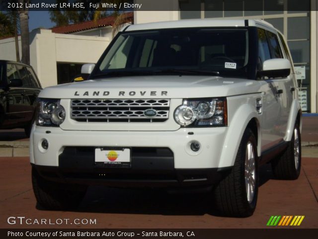 2012 Land Rover LR4 HSE in Fuji White