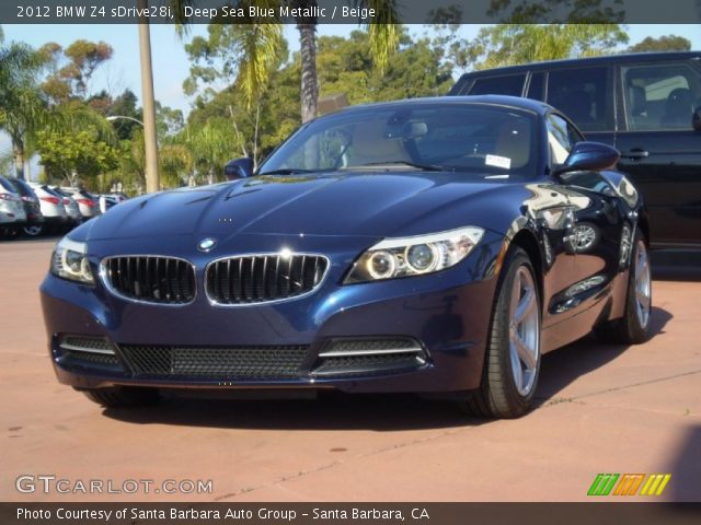 2012 BMW Z4 sDrive28i in Deep Sea Blue Metallic