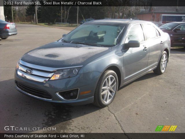 2012 Ford Fusion SEL in Steel Blue Metallic