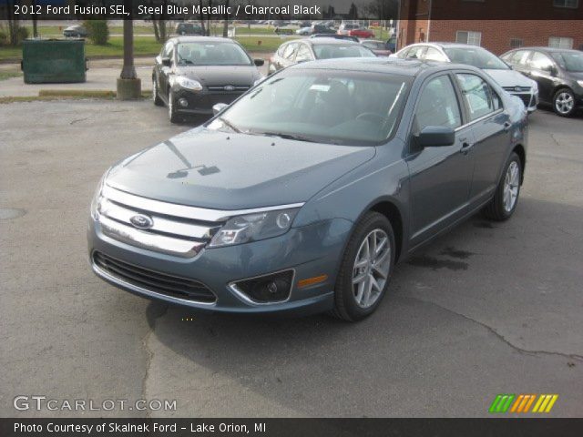 2012 Ford Fusion SEL in Steel Blue Metallic