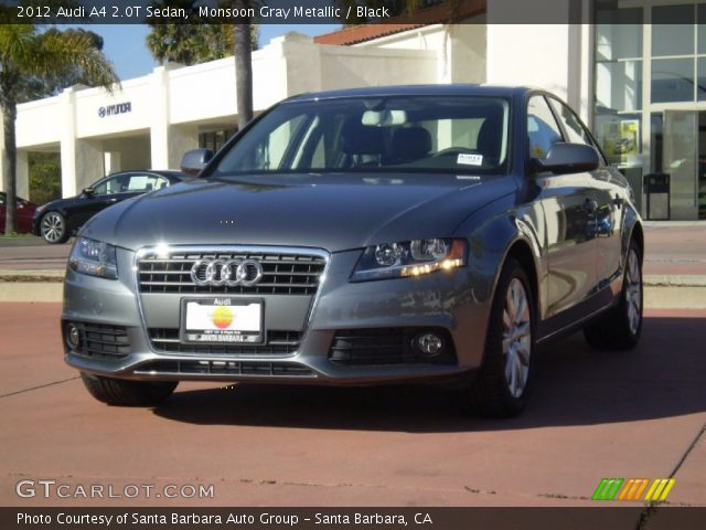 2012 Audi A4 2.0T Sedan in Monsoon Gray Metallic