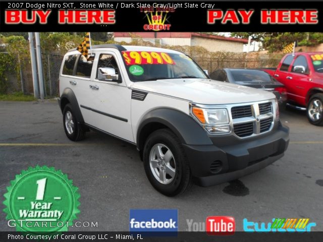 2007 Dodge Nitro SXT in Stone White