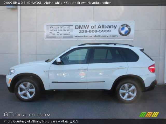 2009 BMW X5 xDrive30i in Alpine White