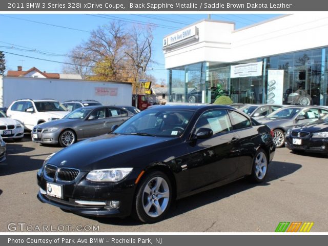 2011 BMW 3 Series 328i xDrive Coupe in Black Sapphire Metallic