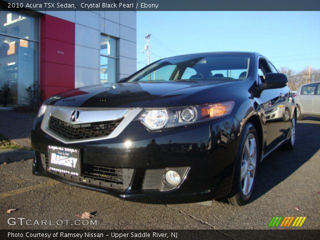 2010 Acura TSX Sedan in Crystal Black Pearl