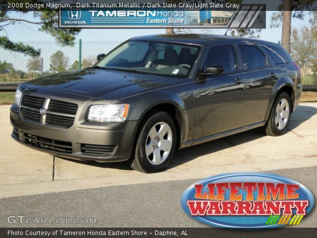 Dark Titanium Metallic 2008 Dodge Magnum Dark Slate Gray