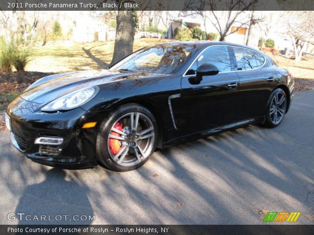 2011 Porsche Panamera Turbo in Black