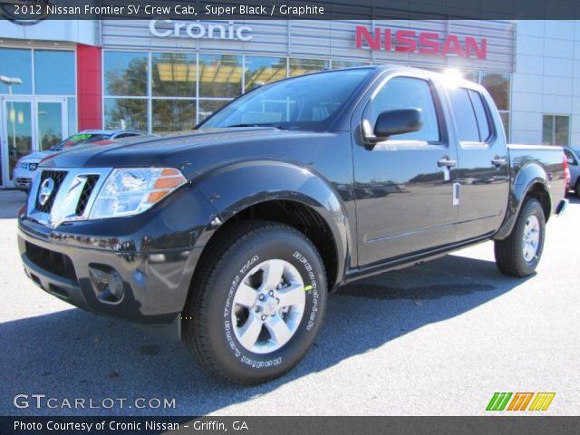 2012 Nissan Frontier SV Crew Cab in Super Black