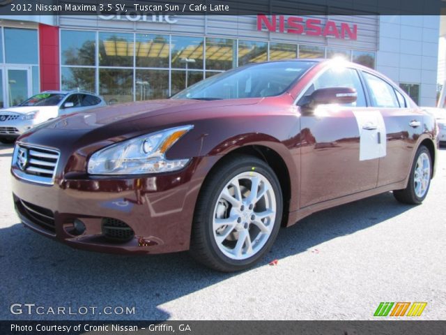 2012 Nissan Maxima 3.5 SV in Tuscan Sun