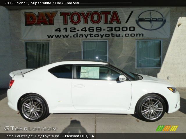 2012 Scion tC  in Super White