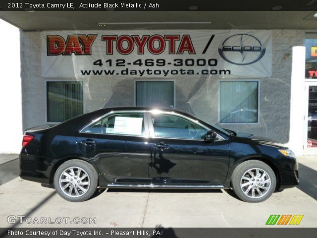 2012 Toyota Camry LE in Attitude Black Metallic