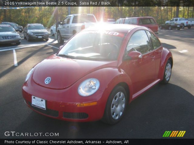 2010 Volkswagen New Beetle 2.5 Coupe in Salsa Red