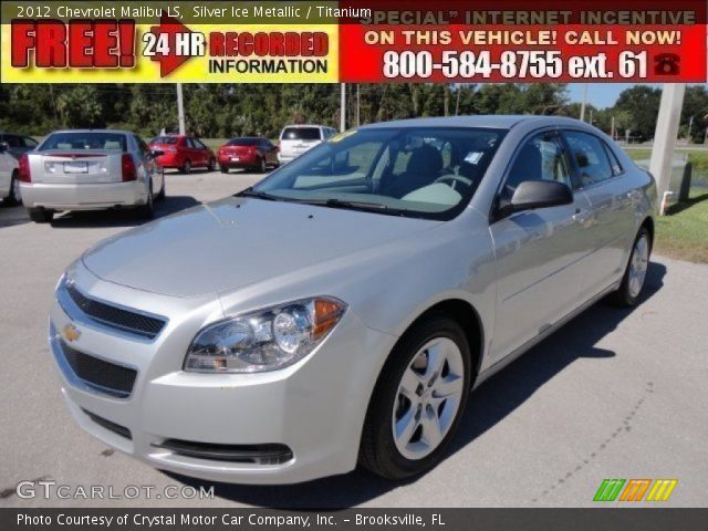 2012 Chevrolet Malibu LS in Silver Ice Metallic