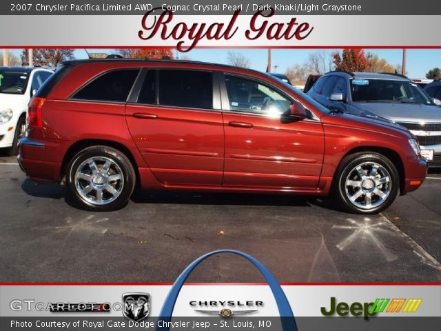 2007 Chrysler Pacifica Limited AWD in Cognac Crystal Pearl