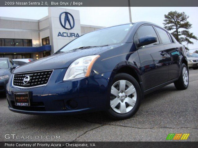 2009 Nissan Sentra 2.0 in Blue Onyx