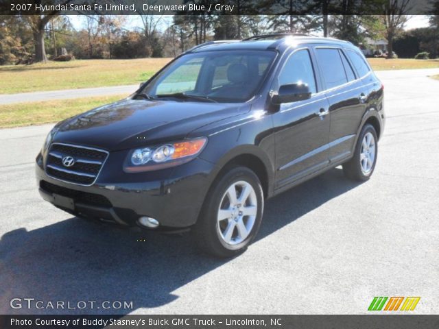 2007 Hyundai Santa Fe Limited in Deepwater Blue