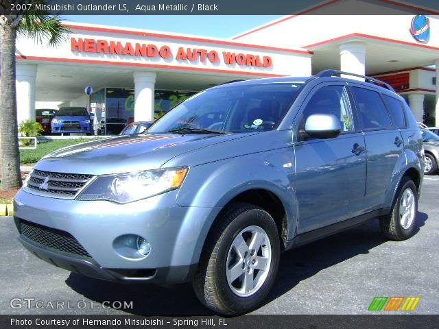 2007 Mitsubishi Outlander LS in Aqua Metallic