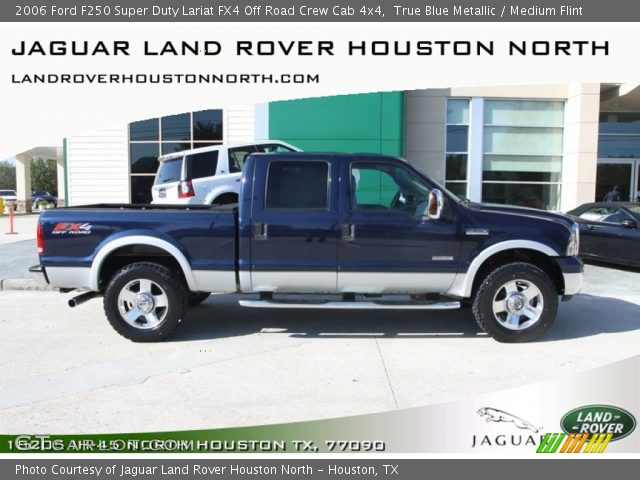 2006 Ford F250 Super Duty Lariat FX4 Off Road Crew Cab 4x4 in True Blue Metallic