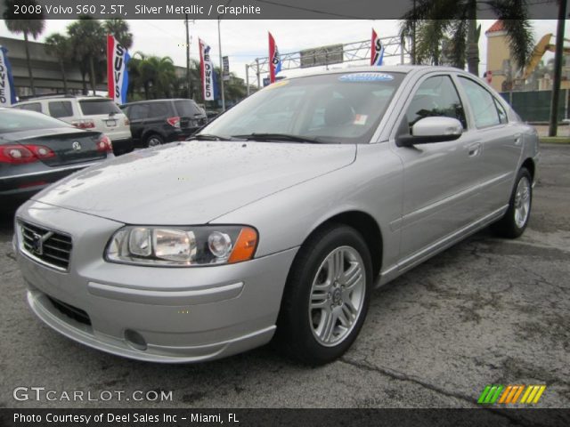 2008 Volvo S60 2.5T in Silver Metallic