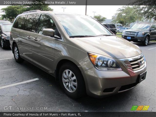 2009 Honda Odyssey EX-L in Mocha Metallic
