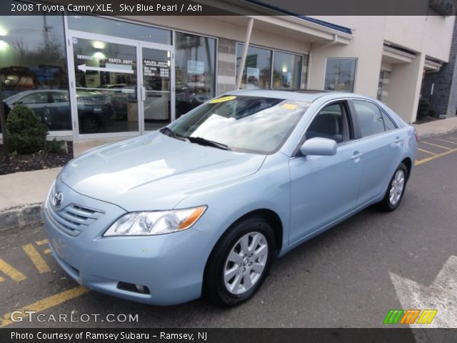 2008 Toyota Camry XLE in Sky Blue Pearl