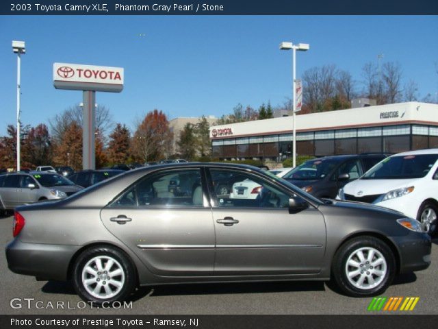 2003 Toyota Camry XLE in Phantom Gray Pearl