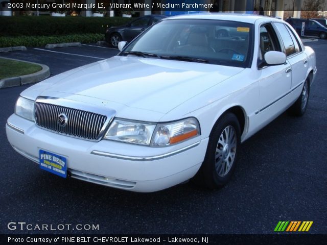 2003 Mercury Grand Marquis LS in Vibrant White