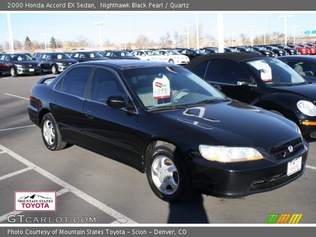 2000 Honda Accord EX Sedan in Nighthawk Black Pearl