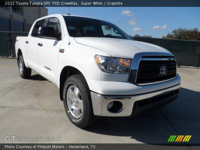 2012 Toyota Tundra SR5 TRD CrewMax in Super White