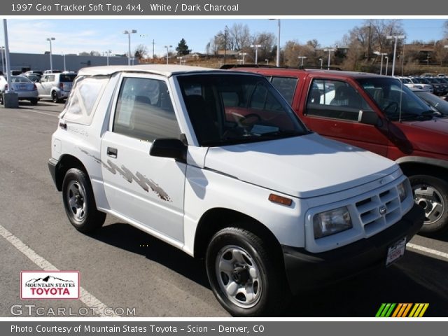 1997 Geo Tracker Soft Top 4x4 in White