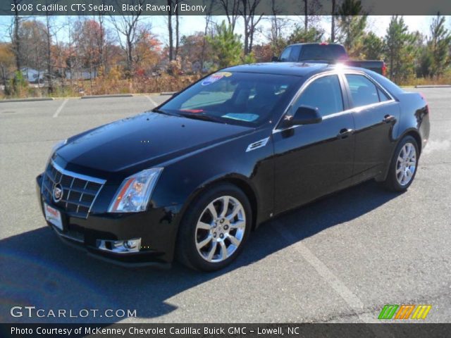 2008 Cadillac CTS Sedan in Black Raven