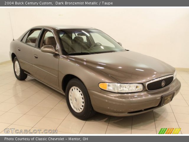 2004 Buick Century Custom in Dark Bronzemist Metallic