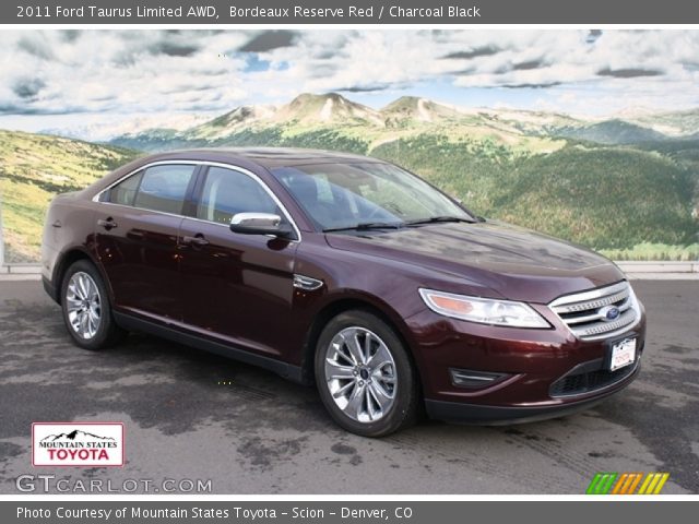 2011 Ford Taurus Limited AWD in Bordeaux Reserve Red