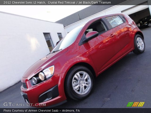 2012 Chevrolet Sonic LS Hatch in Crystal Red Tintcoat