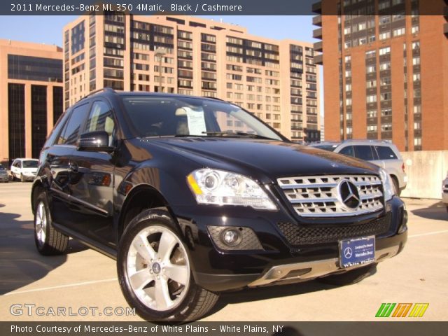 2011 Mercedes-Benz ML 350 4Matic in Black