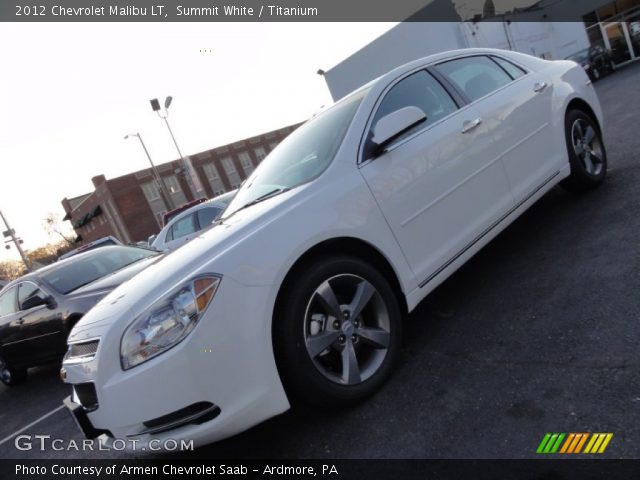 2012 Chevrolet Malibu LT in Summit White