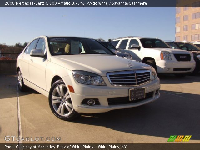 2008 Mercedes-Benz C 300 4Matic Luxury in Arctic White