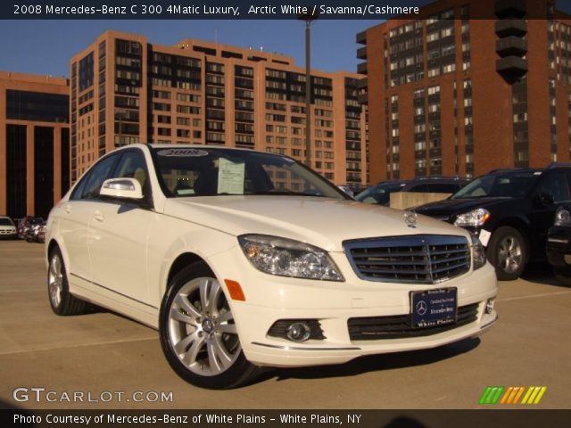 2008 Mercedes-Benz C 300 4Matic Luxury in Arctic White