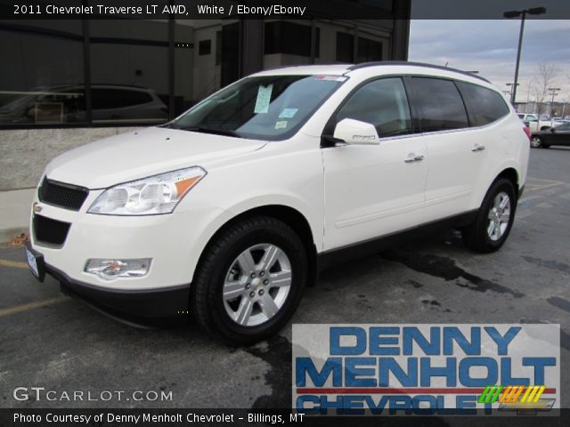 2011 Chevrolet Traverse LT AWD in White