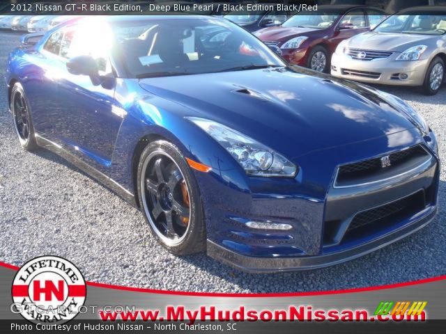 2012 Nissan GT-R Black Edition in Deep Blue Pearl