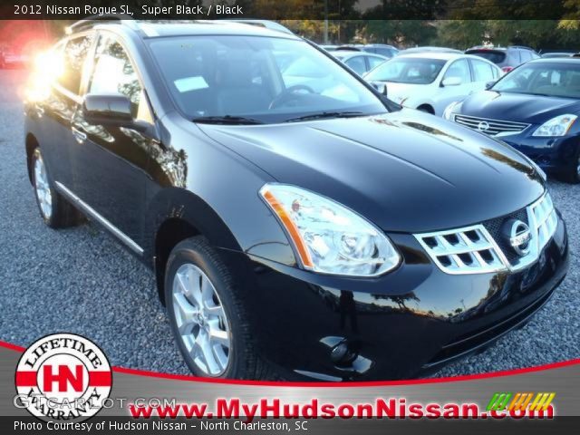 2012 Nissan Rogue SL in Super Black