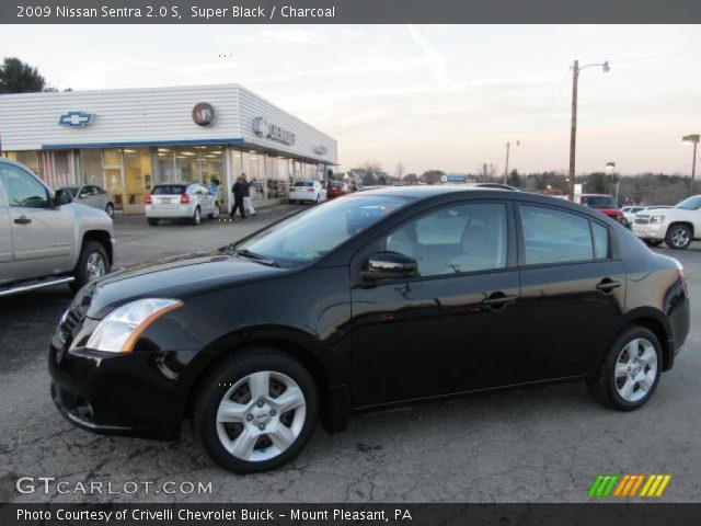 2009 Nissan Sentra 2.0 S in Super Black