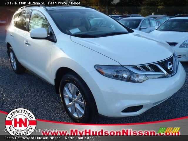 2012 Nissan Murano SL in Pearl White