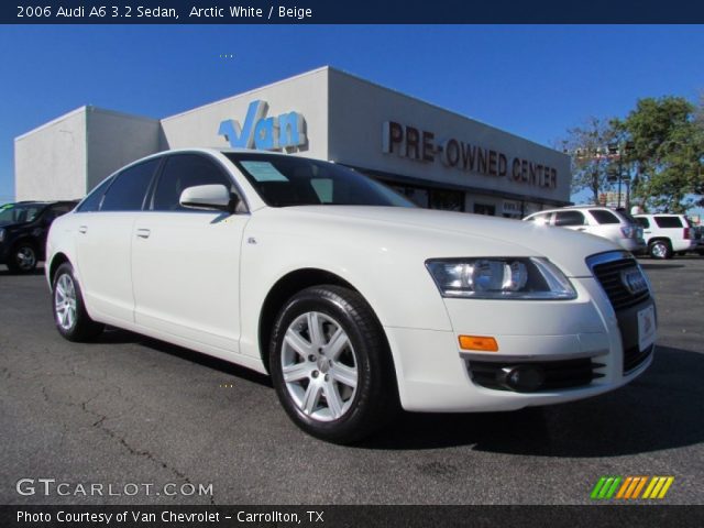 2006 Audi A6 3.2 Sedan in Arctic White